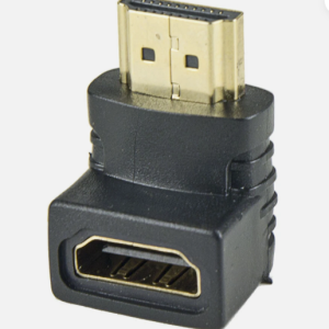 AKY HDMI Male to HDMI Female Adapter Connector Joiner Extender Right Angle 90 Degree
