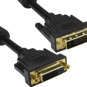 AKY DVI-D Male to DVI-D Female Dual-Link Extension Cable 1m